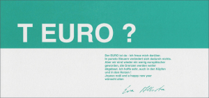 2001 – T-EURO?